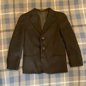 George Boys’ Blazer. Size 7. Black. Two Buttons.